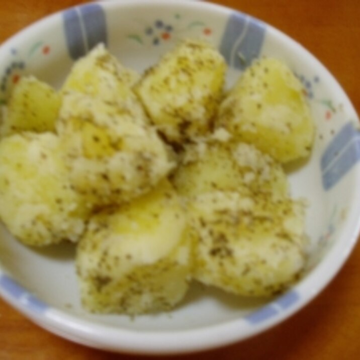オレガノ風味の粉ふき芋